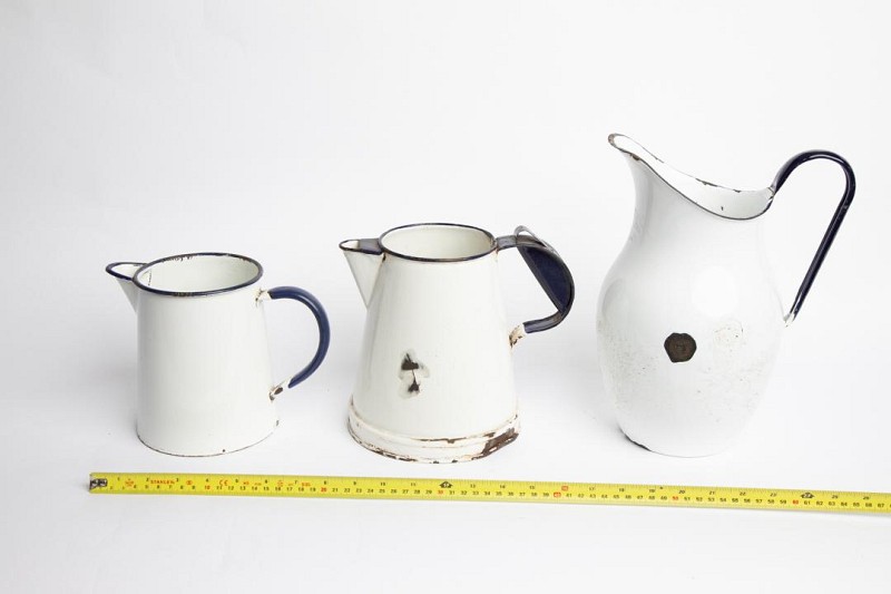 Jugs in Enamel (priced individually)